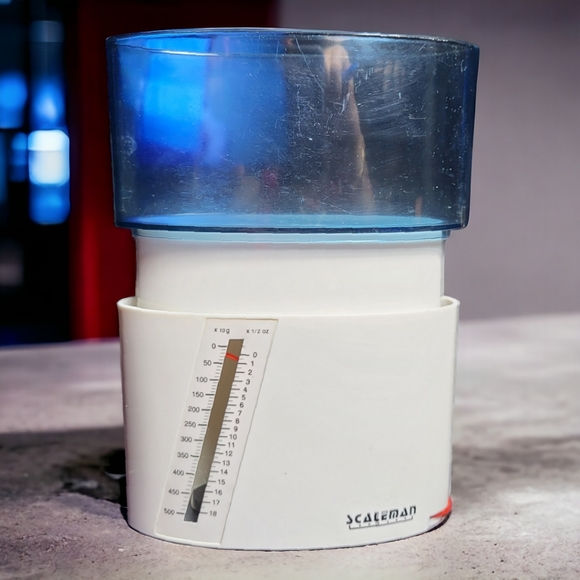 Vintage compact baking scale, SCALEMAN, 500g/18 Oz capacity - Picture 3 of 4